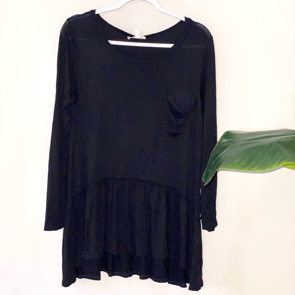 Elegant Black Women's Blouse